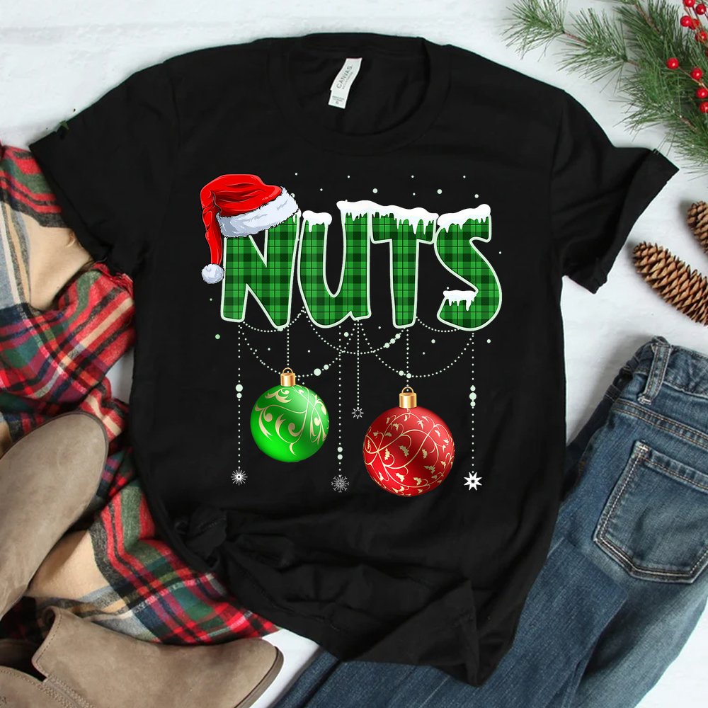 Chestnuts Matching Family Funny Chest Nuts Christmas Couples Shirt Chestnuts Matching Family Funny Chest Nuts Christmas Couples Shirt
