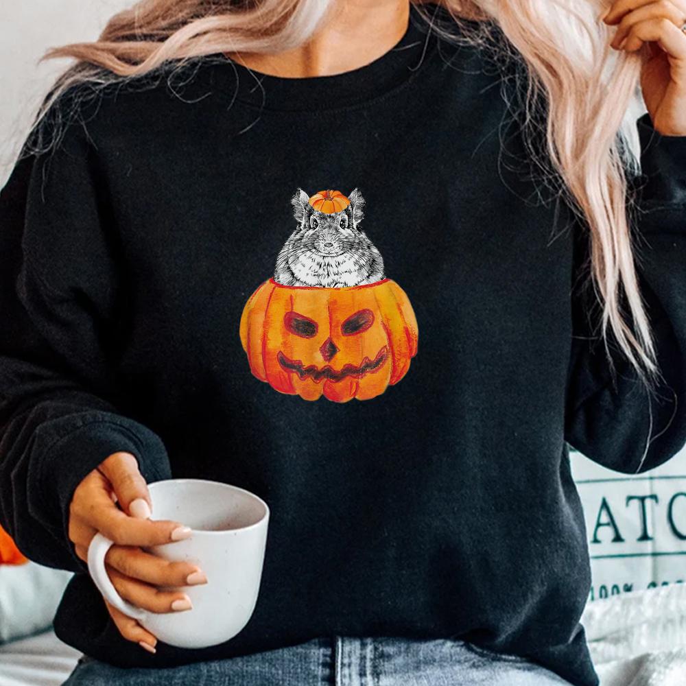 Chinchilla Happy Halloween Pumpkin Shirt Chinchilla Happy Halloween Pumpkin Shirt