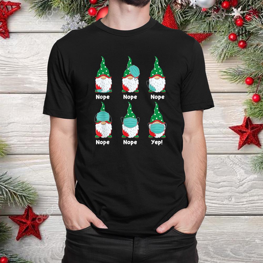 Christmas Wearing Mask Funny Shirt Christmas Wearing Mask Funny Shirt