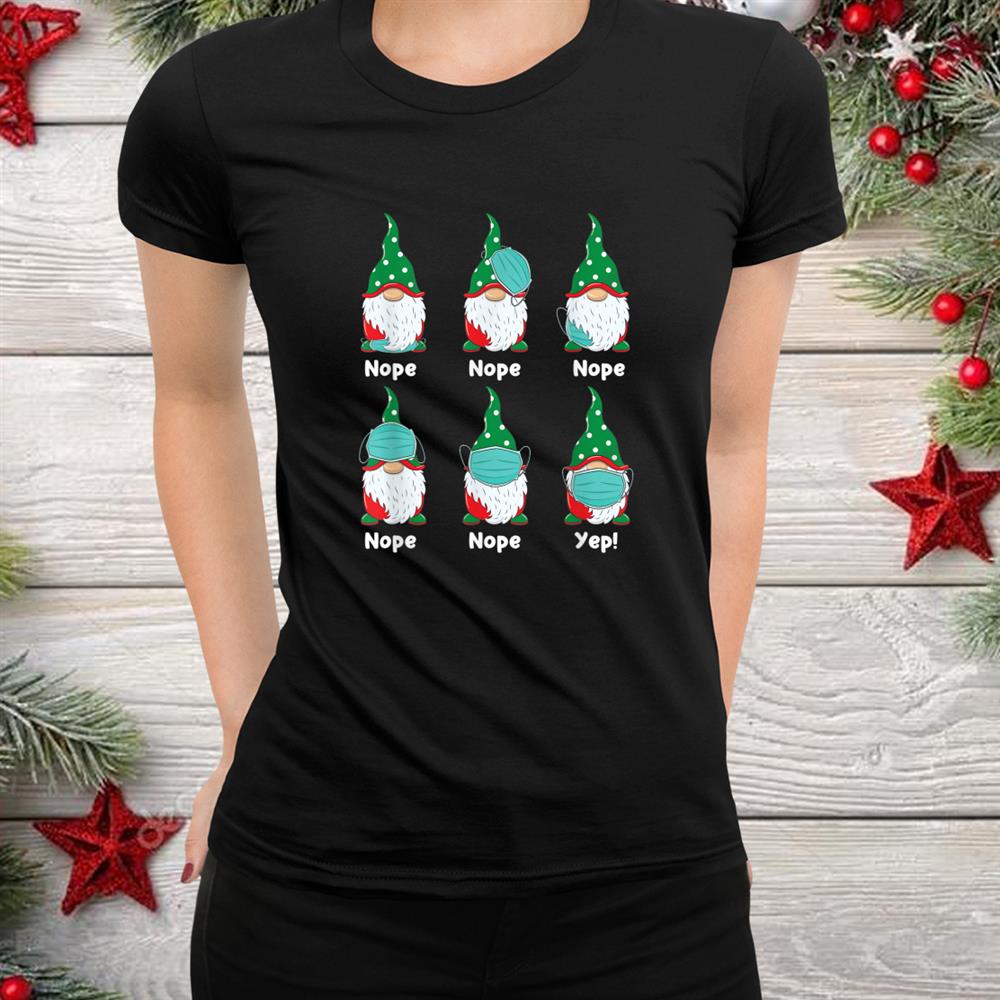 Christmas Wearing Mask Funny Shirt Christmas Wearing Mask Funny Shirt
