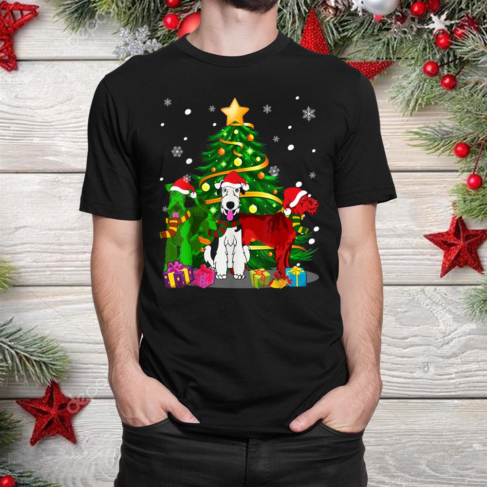 Christmas Airedale Terrier Lover Shirt Christmas Airedale Terrier Lover Shirt