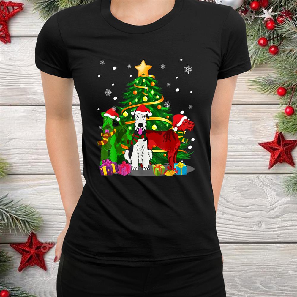 Christmas Airedale Terrier Lover Shirt Christmas Airedale Terrier Lover Shirt