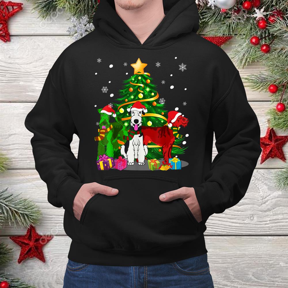 Christmas Airedale Terrier Lover Shirt Christmas Airedale Terrier Lover Shirt