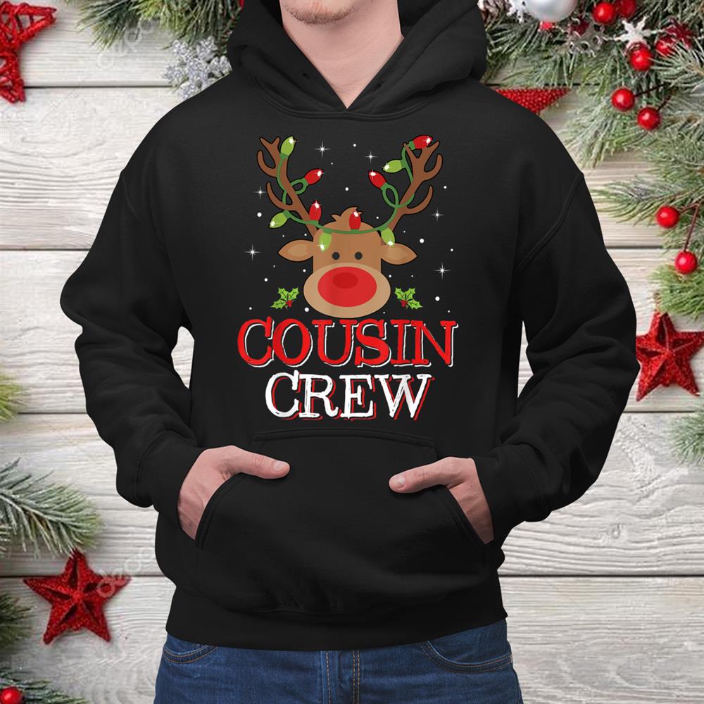 Christmas Cousin Crew Reindeer Matching Pajama Funny Shirt Christmas Cousin Crew Reindeer Matching Pajama Funny Shirt