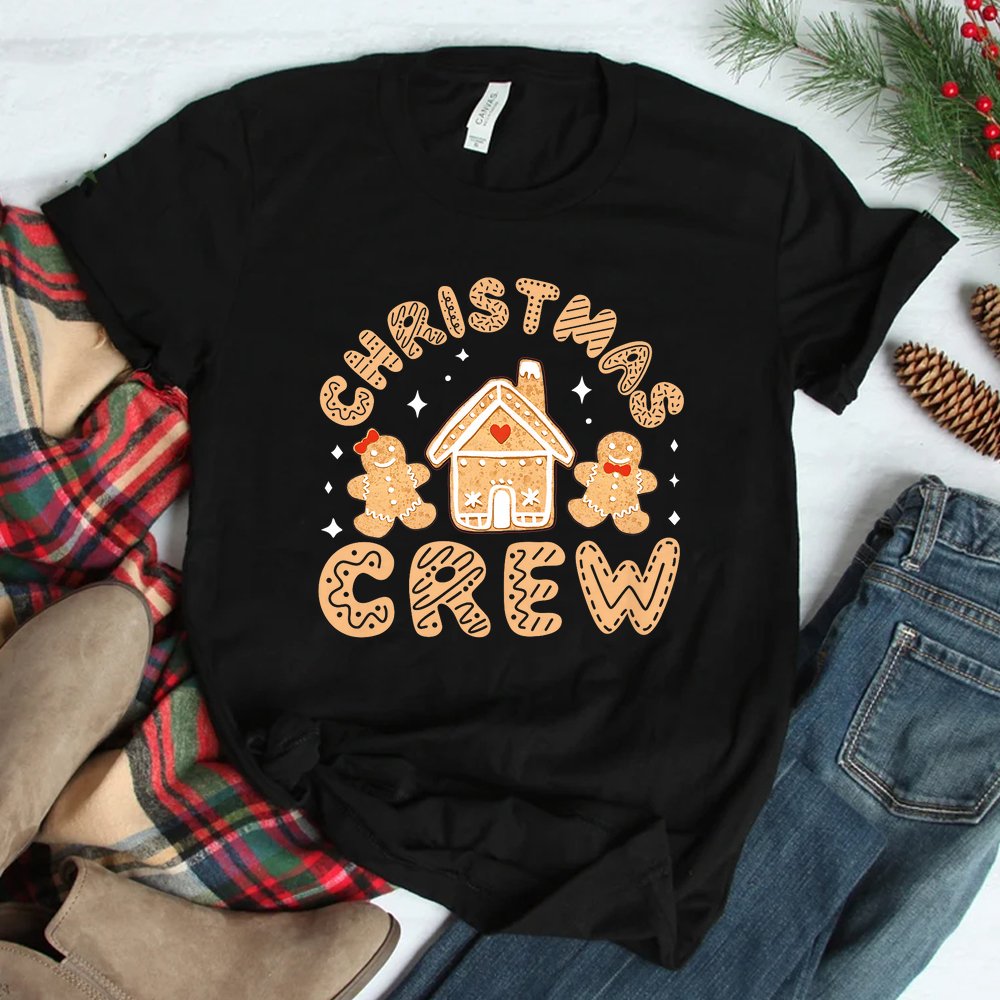 Christmas Crew Funny Holiday Gingerbread Man Shirt Christmas Crew Funny Holiday Gingerbread Man Shirt
