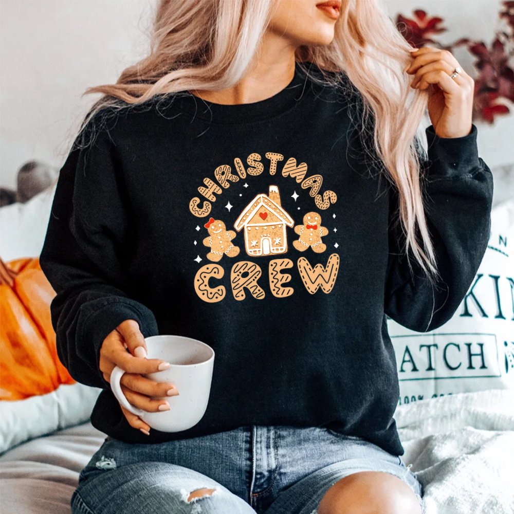 Christmas Crew Funny Holiday Gingerbread Man Shirt Christmas Crew Funny Holiday Gingerbread Man Shirt