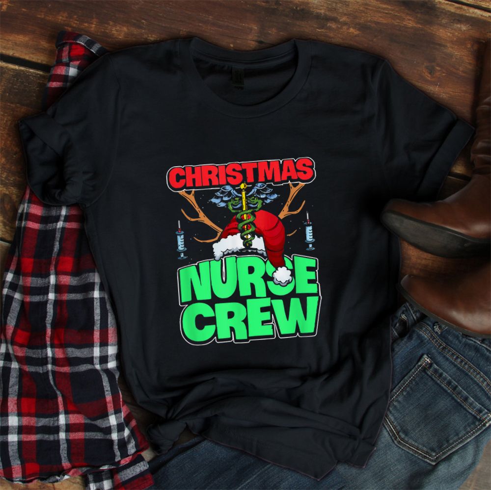 Christmas Nurse Crew Xmas Scrub Tops Christmas Shirt Christmas Nurse Crew Xmas Scrub Tops Christmas Shirt