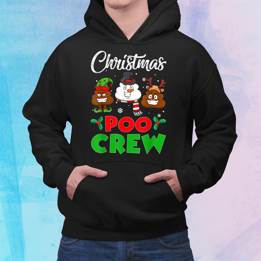 Christmas Poo Crew Funny Christmas Poop Emoji Shirt Christmas Poo Crew Funny Christmas Poop Emoji Shirt