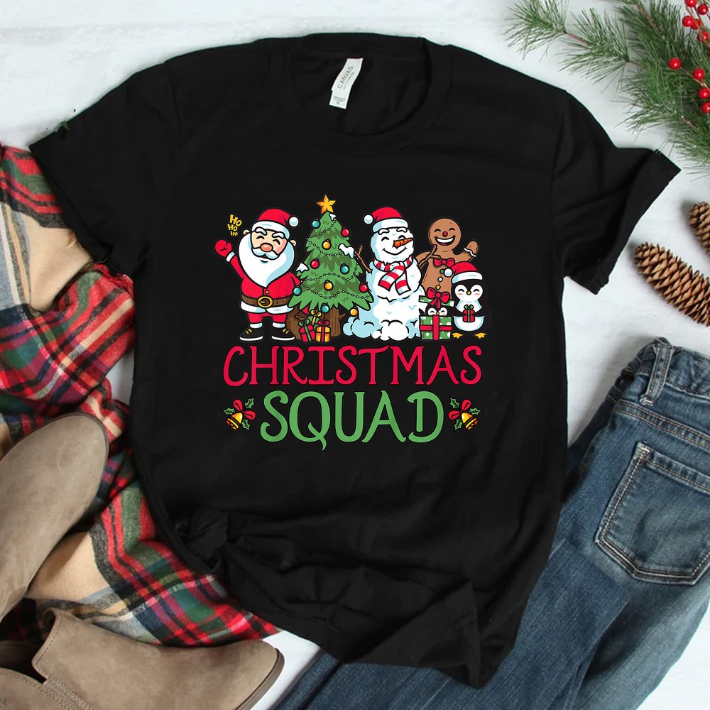 Christmas Squad Holiday Shirt Christmas Squad Holiday Shirt