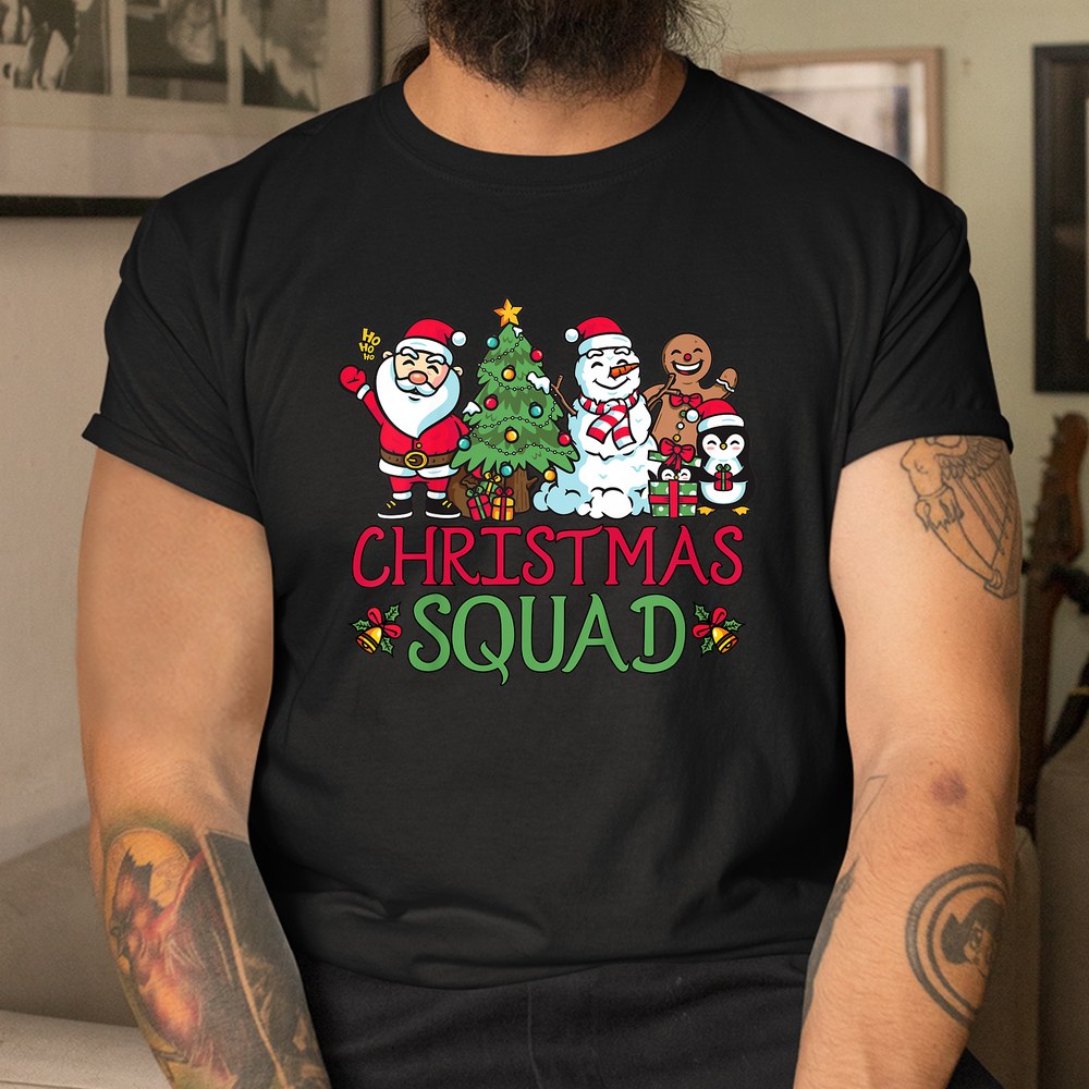 Christmas Squad Holiday Shirt Christmas Squad Holiday Shirt