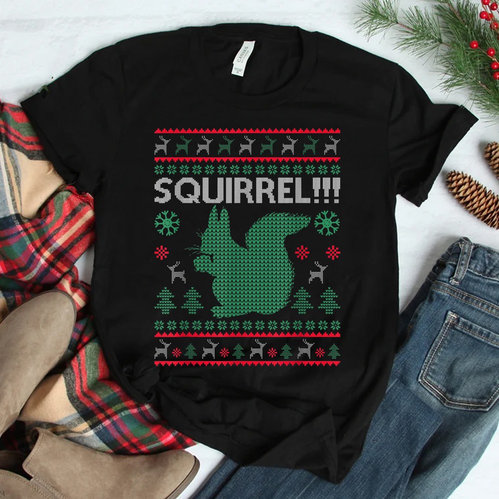 Christmas Squirrel Lover Christmas Shirt Christmas Squirrel Lover Christmas Shirt