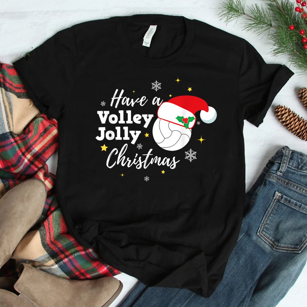 Christmas Volleyball Shirt Have A Volley Jolly Christmas Shirt Christmas Volleyball Shirt Have A Volley Jolly Christmas Shirt