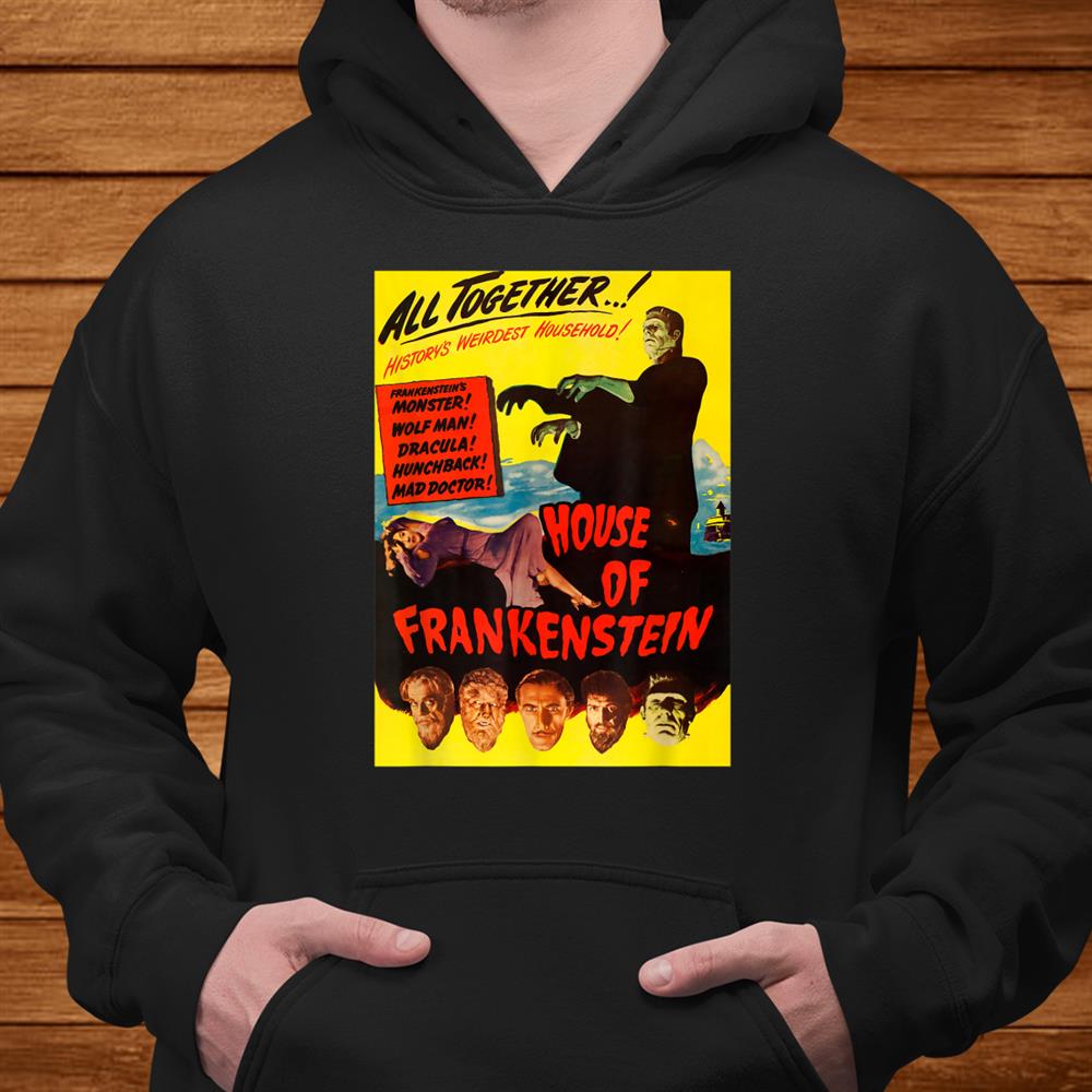 Classic Halloween Monster Poster Horror Movie Frankenstein Shirt Classic Halloween Monster Poster Horror Movie Frankenstein Shirt