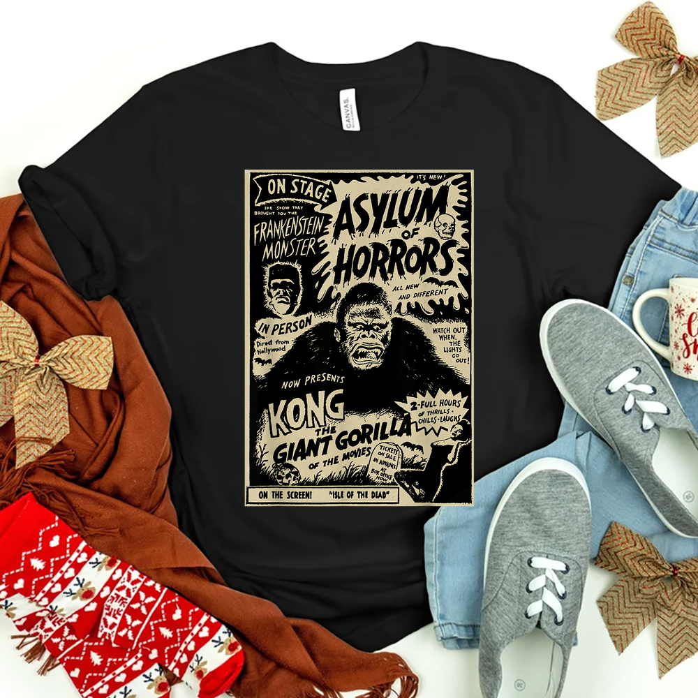 Classic Horror Movie Poster Halloween Monster Shirt Classic Horror Movie Poster Halloween Monster Shirt