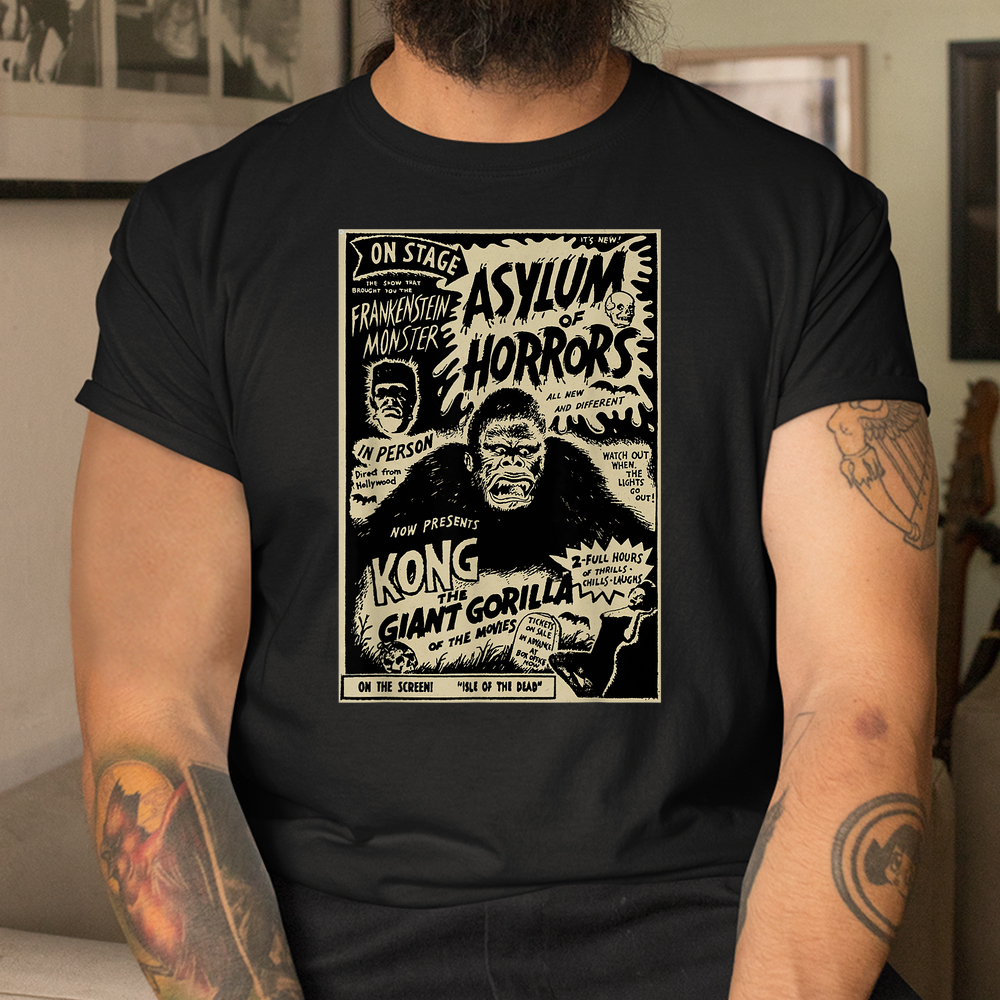 Classic Horror Movie Poster Halloween Monster Shirt Classic Horror Movie Poster Halloween Monster Shirt