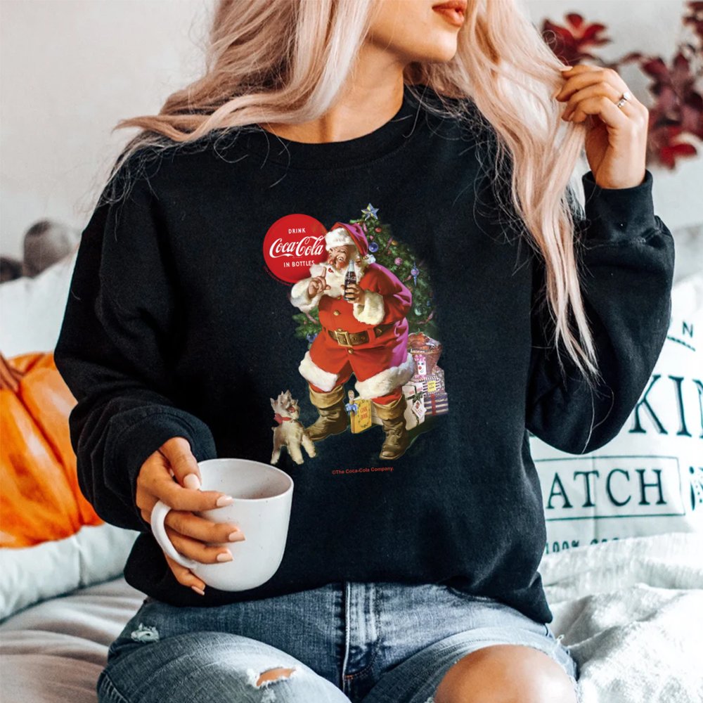 Coca-Cola Santa Claus Christmas Logo Shirt Coca-Cola Santa Claus Christmas Logo Shirt