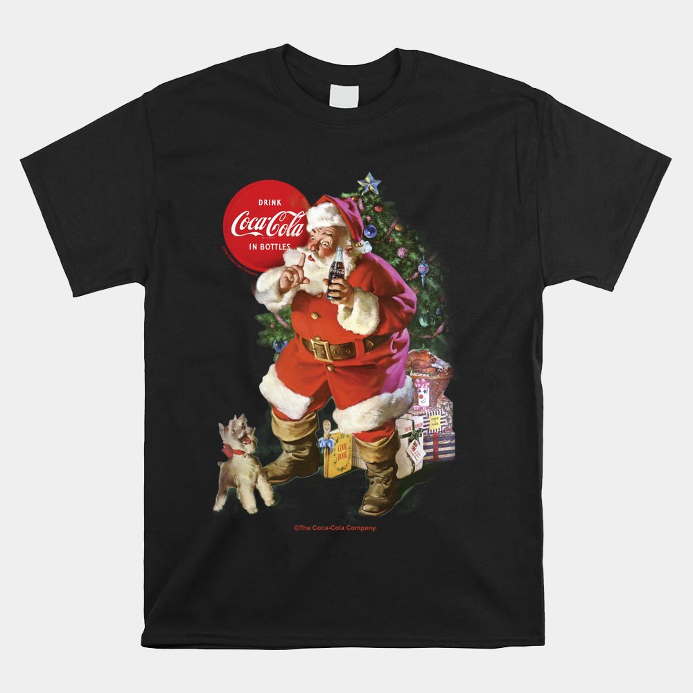 Coca-Cola Santa Claus Christmas Logo Shirt Coca-Cola Santa Claus Christmas Logo Shirt