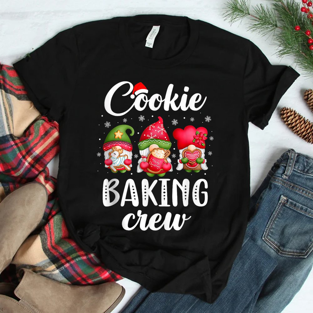 Cookie Baking Crew Pajamas Christmas Gnomes Shirt Cookie Baking Crew Pajamas Christmas Gnomes Shirt