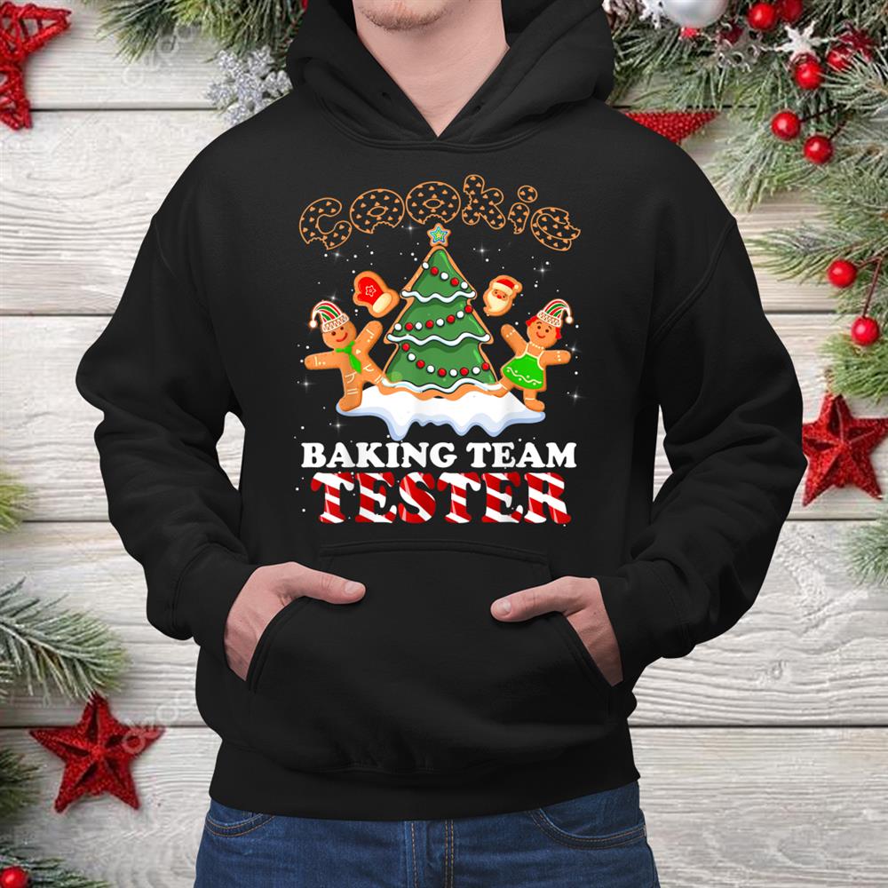 Cookie Baking Team Tester Gingerbread Christmas Shirt Cookie Baking Team Tester Gingerbread Christmas Shirt