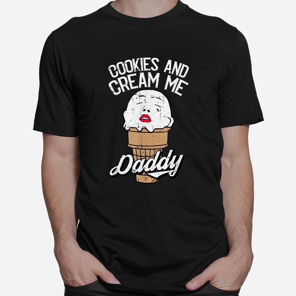 Cookies And Cream Me Daddy Lazy Halloween Shirt 10 cookies and cream me daddy lazy halloween shirt 1 1