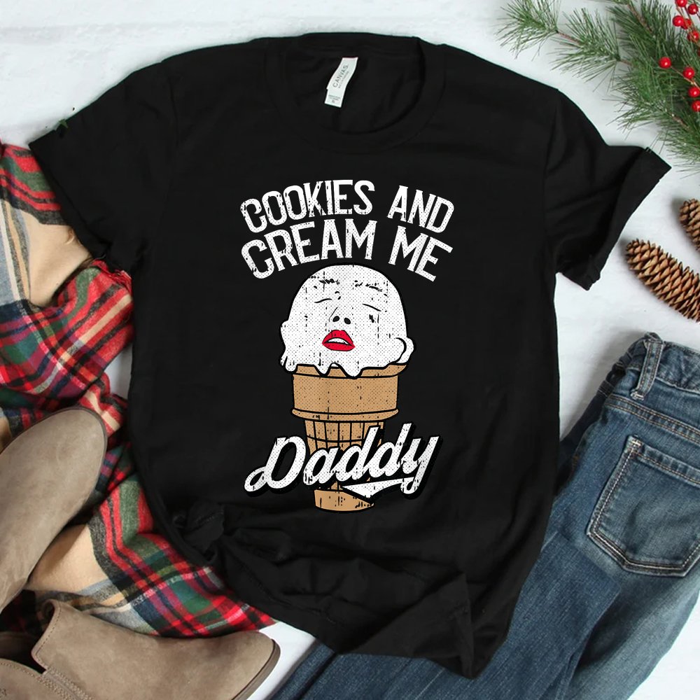Cookies And Cream Me Daddy Lazy Halloween Shirt Cookies And Cream Me Daddy Lazy Halloween Shirt