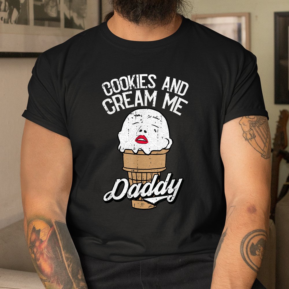 Cookies And Cream Me Daddy Lazy Halloween Shirt Cookies And Cream Me Daddy Lazy Halloween Shirt