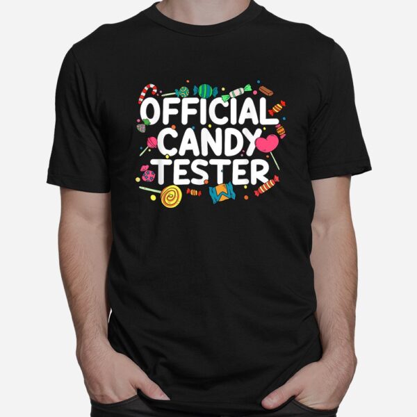 Cool Candy Lollipop Candy Bar Halloween Shirt