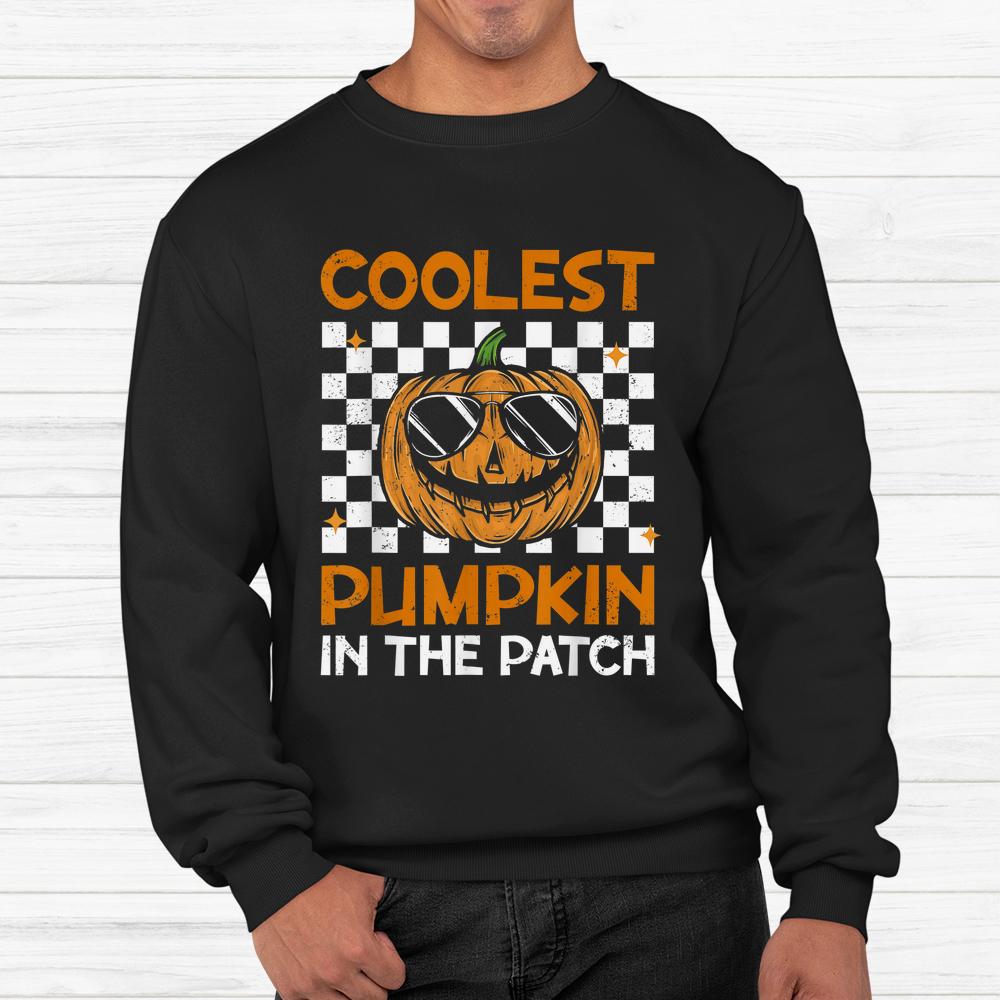 Coolest Pumpkin In The Patch Groovy Halloween Shirt Coolest Pumpkin In The Patch Groovy Halloween Shirt