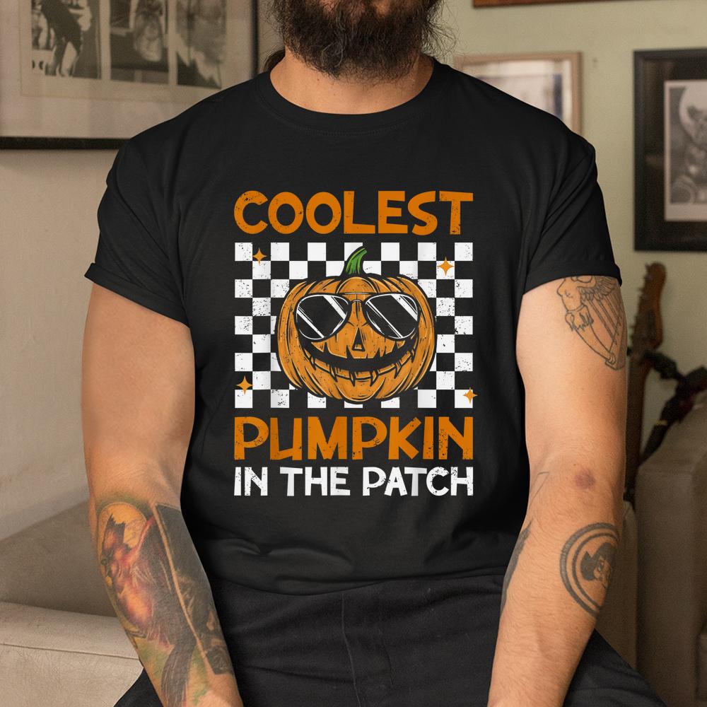 Coolest Pumpkin In The Patch Groovy Halloween Shirt Coolest Pumpkin In The Patch Groovy Halloween Shirt