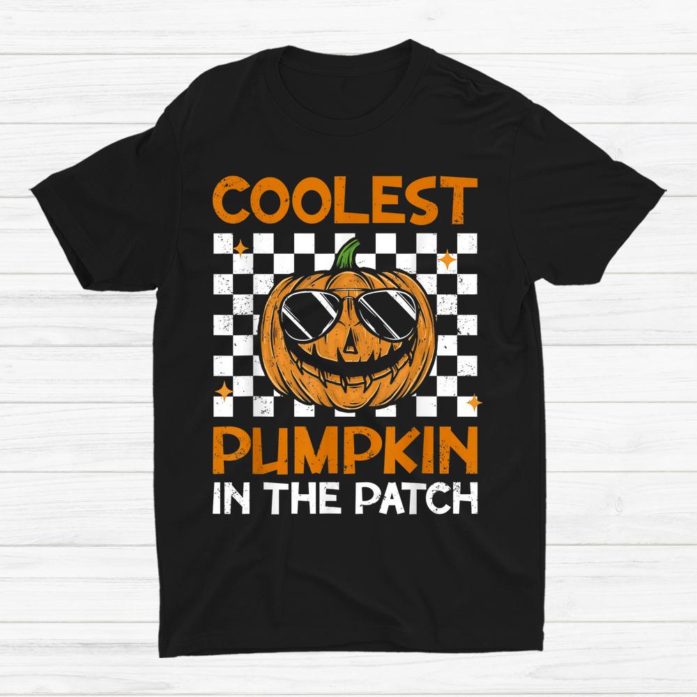 Coolest Pumpkin In The Patch Groovy Halloween Shirt Coolest Pumpkin In The Patch Groovy Halloween Shirt