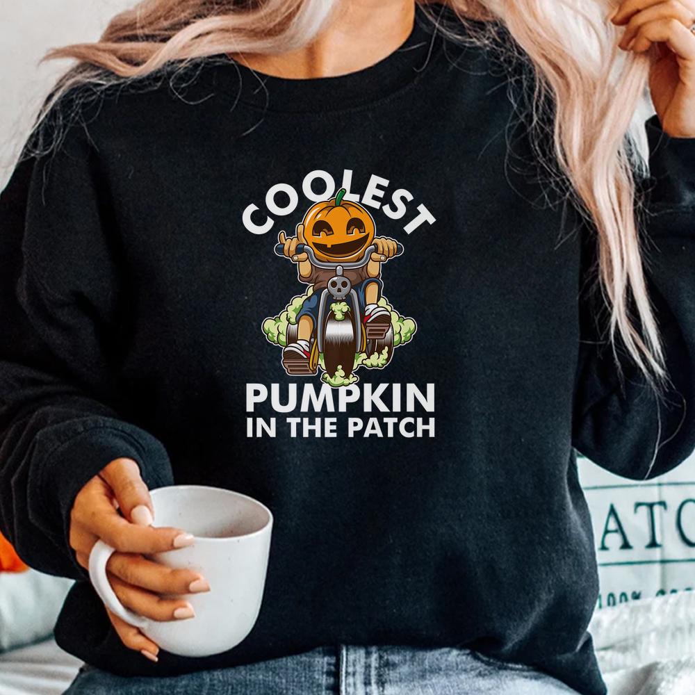 Coolest Pumpkin In The Patch Halloween Kids Girl Boy Pumpkin Shirt Coolest Pumpkin In The Patch Halloween Kids Girl Boy Pumpkin Shirt