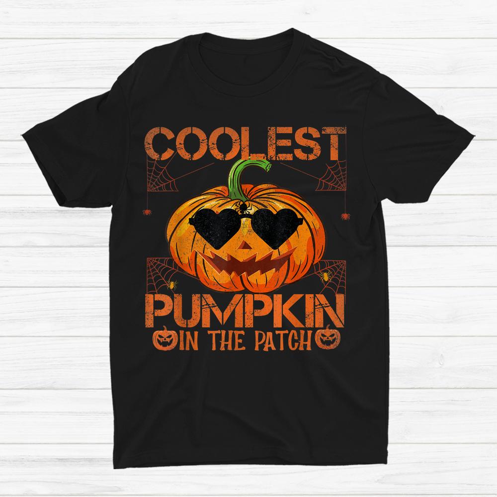 Coolest Pumpkin In The Patch Halloween Pumpkin Sunglasses Shirt Coolest Pumpkin In The Patch Halloween Pumpkin Sunglasses Shirt