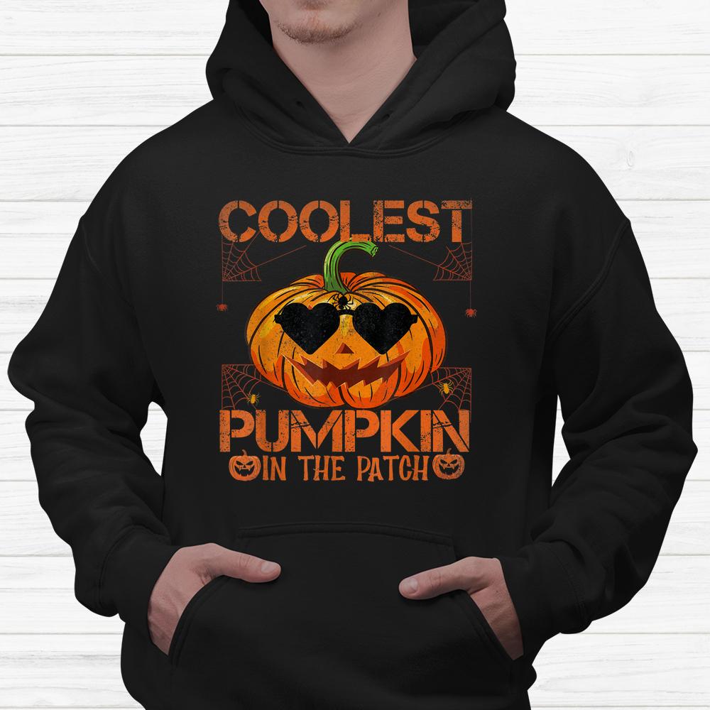 Coolest Pumpkin In The Patch Halloween Pumpkin Sunglasses Shirt Coolest Pumpkin In The Patch Halloween Pumpkin Sunglasses Shirt