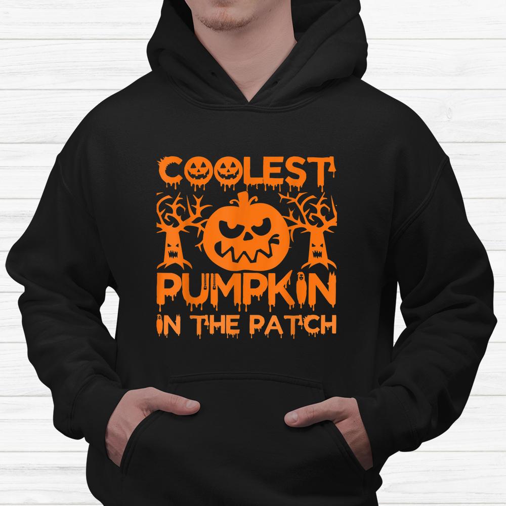 Coolest Pumpkin In The Patch Thanksgiving Halloween Shirt Coolest Pumpkin In The Patch Thanksgiving Halloween Shirt