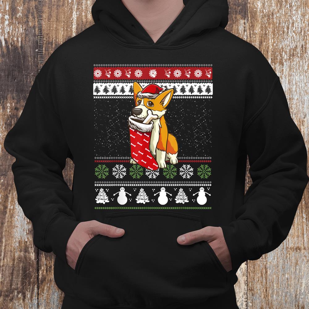 Corgi Dog Stockings Ugly Christmas Dog Lovercorgi Shirt Corgi Dog Stockings Ugly Christmas Dog Lovercorgi Shirt