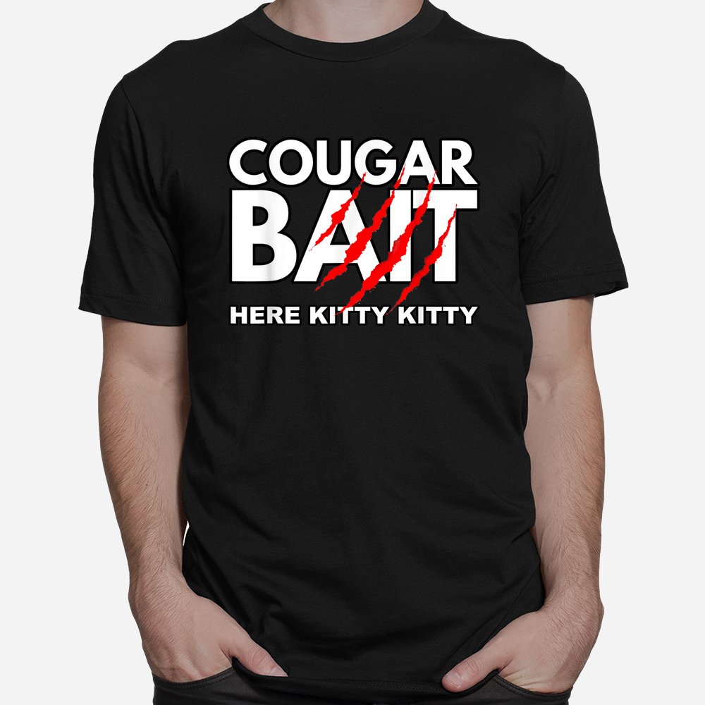 Cougar Bait Older Woman Younger Man Halloween Shirt Cougar Bait Older Woman Younger Man Halloween Shirt