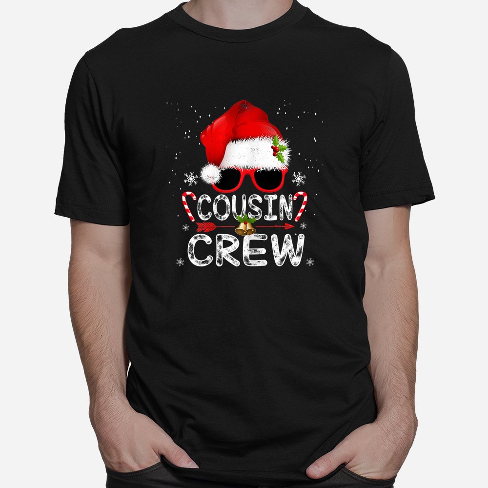 Cousin Crew Santa Christmas Family Matching Pajamas Shirt Cousin Crew Santa Christmas Family Matching Pajamas Shirt