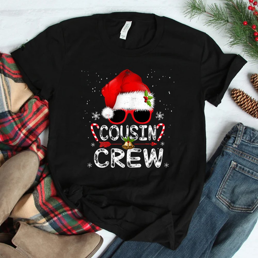 Cousin Crew Santa Christmas Family Matching Pajamas Shirt Cousin Crew Santa Christmas Family Matching Pajamas Shirt