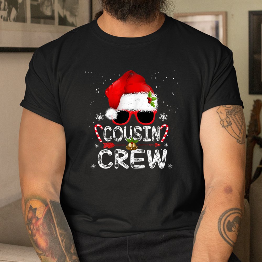 Cousin Crew Santa Christmas Family Matching Pajamas Shirt Cousin Crew Santa Christmas Family Matching Pajamas Shirt