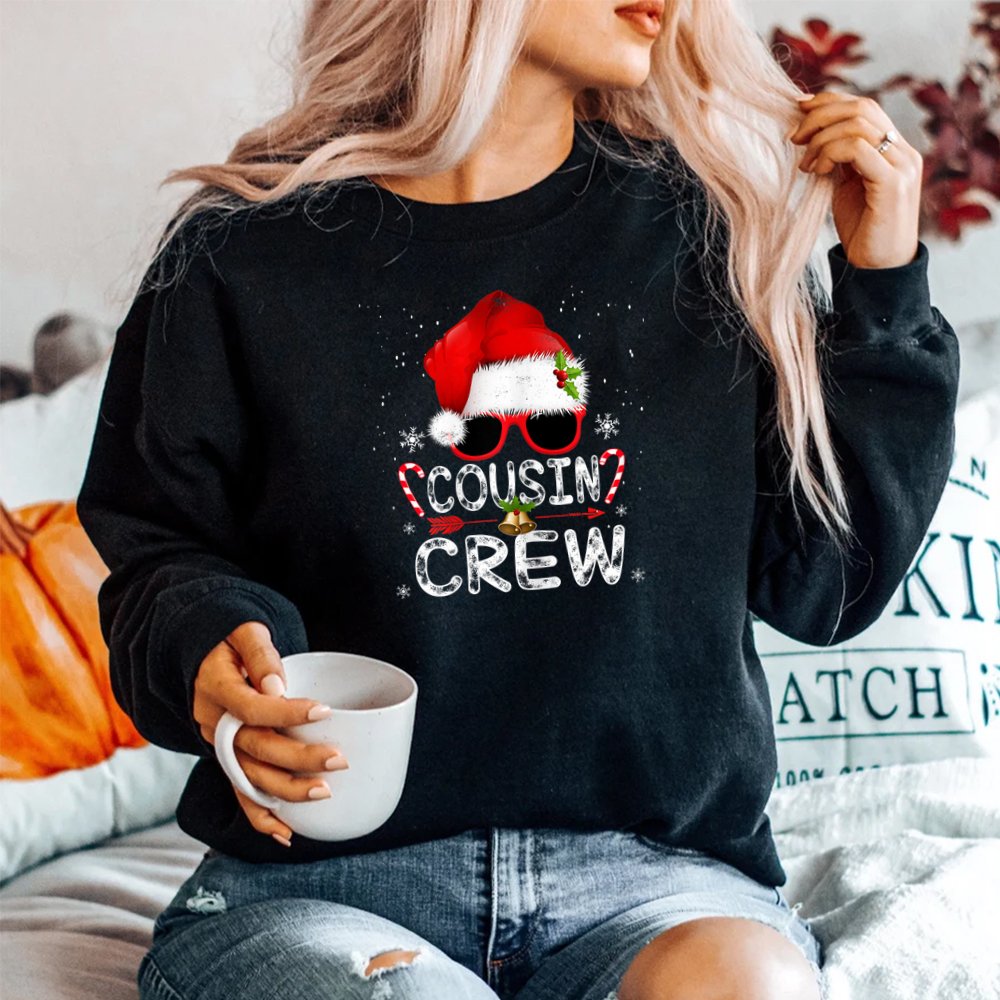 Cousin Crew Santa Christmas Family Matching Pajamas Shirt Cousin Crew Santa Christmas Family Matching Pajamas Shirt