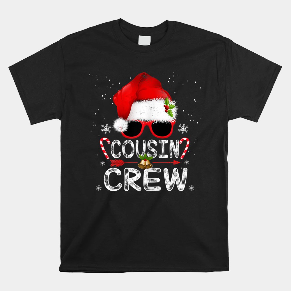 Cousin Crew Santa Christmas Family Matching Pajamas Shirt Cousin Crew Santa Christmas Family Matching Pajamas Shirt