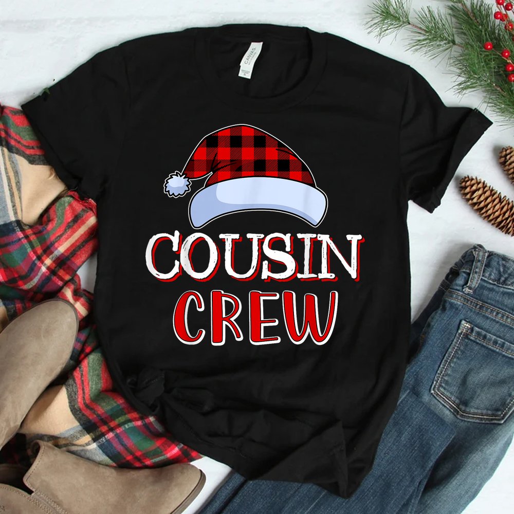 Cousin Crew Santa Family Matching Christmas Pajamas Shirt Cousin Crew Santa Family Matching Christmas Pajamas Shirt