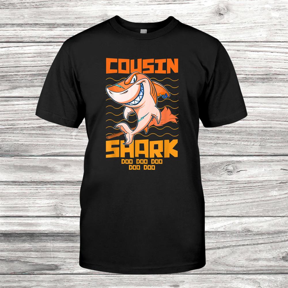 Cousin Shark Doo Doo Doo Tee Family Shark Halloween Shirt Cousin Shark Doo Doo Doo Tee Family Shark Halloween Shirt