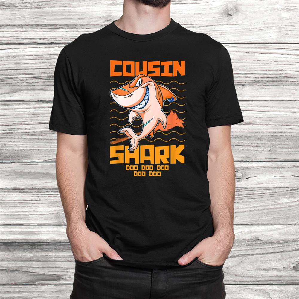 Cousin Shark Doo Doo Doo Tee Family Shark Halloween Shirt Cousin Shark Doo Doo Doo Tee Family Shark Halloween Shirt
