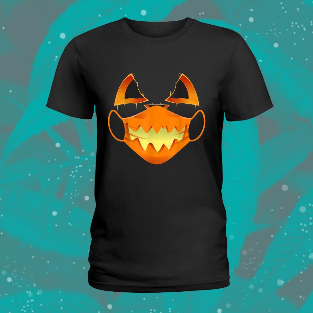 Covid Halloween Mask Costume Scary Pumpkin Shirt Covid Halloween Mask Costume Scary Pumpkin Shirt