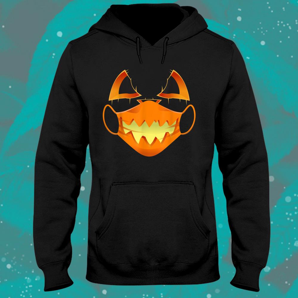 Covid Halloween Mask Costume Scary Pumpkin Shirt Covid Halloween Mask Costume Scary Pumpkin Shirt