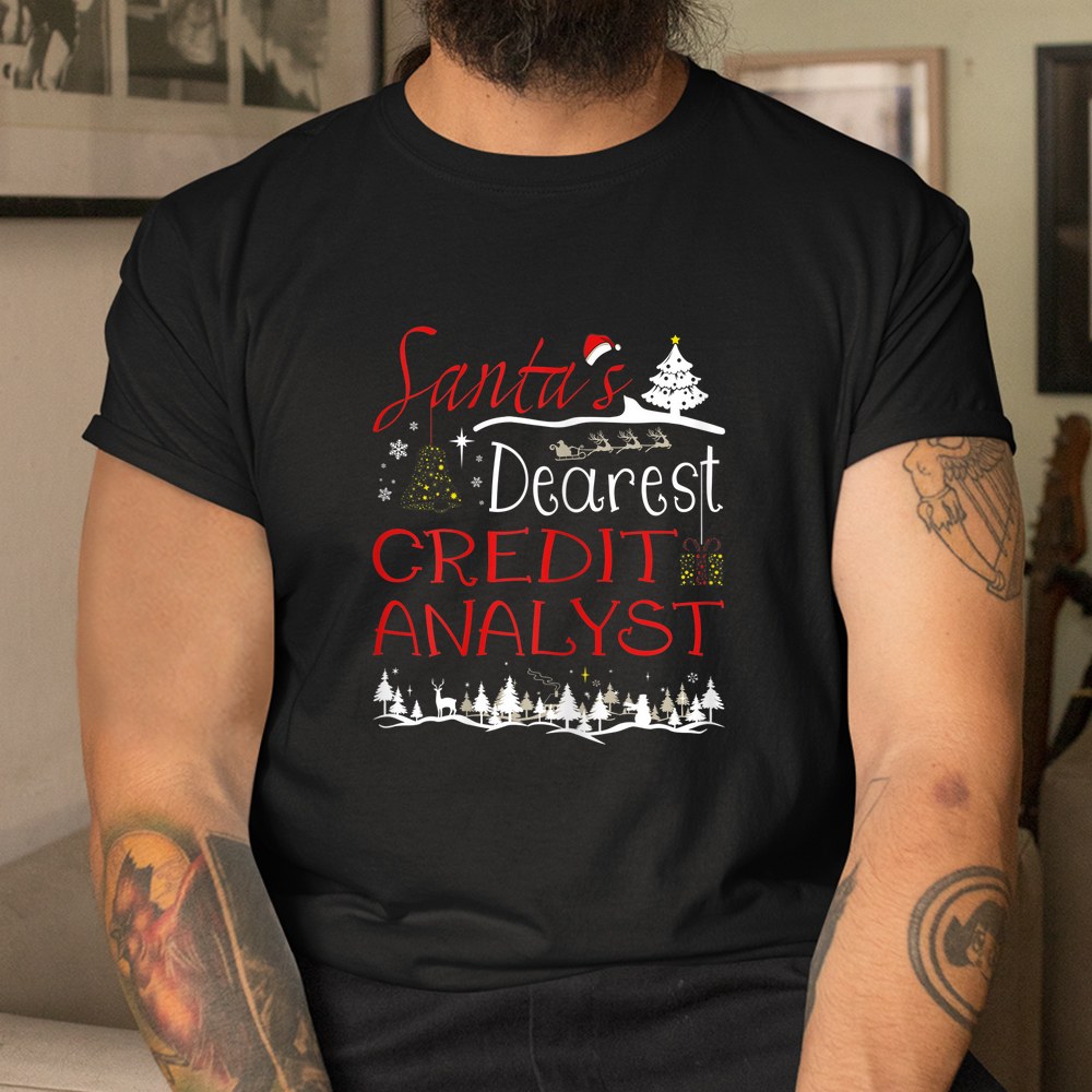 Credit Analyst Xmas Job Cute Christmas Shirt Credit Analyst Xmas Job Cute Christmas Shirt