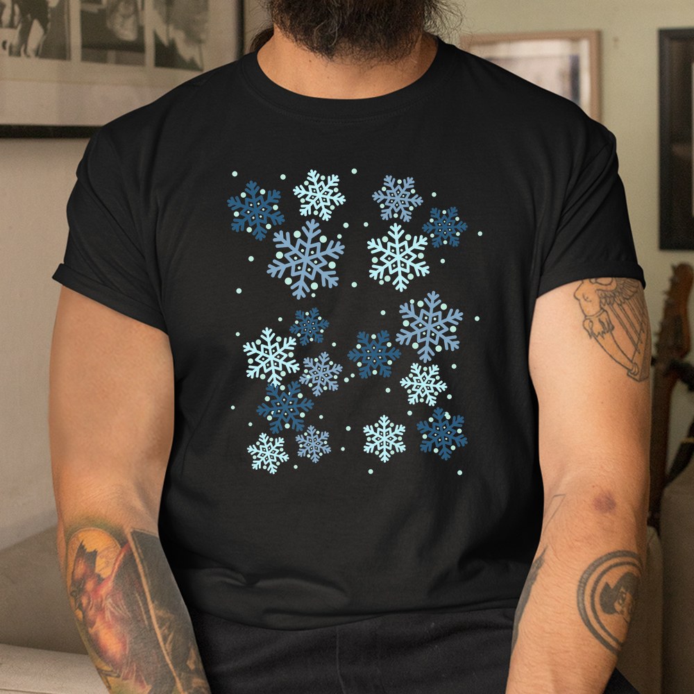 Cute Christmas Snowflake Snowfall Shirt Cute Christmas Snowflake Snowfall Shirt