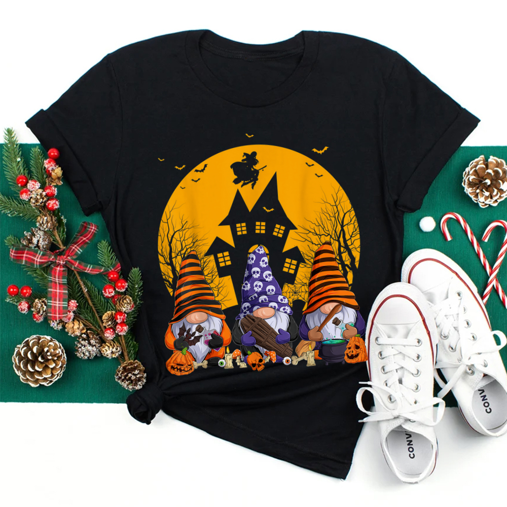 Cute Gnomes Halloween Fall Autumn Season Shirt Cute Gnomes Halloween Fall Autumn Season Shirt