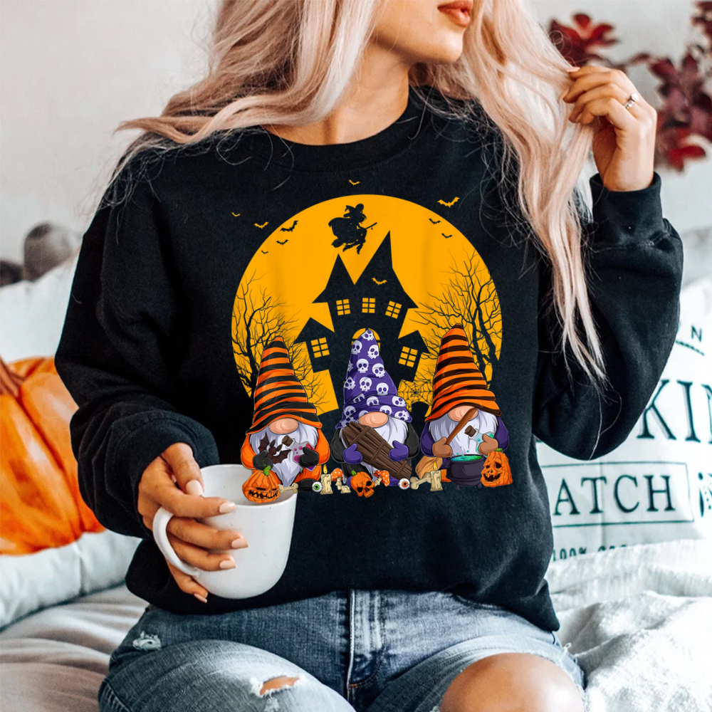 Cute Gnomes Halloween Fall Autumn Season Shirt Cute Gnomes Halloween Fall Autumn Season Shirt